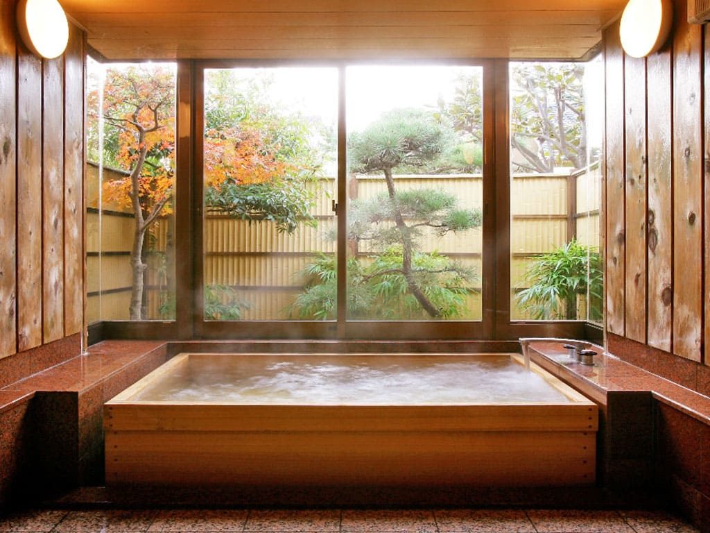 Ванная комната в японском стиле3